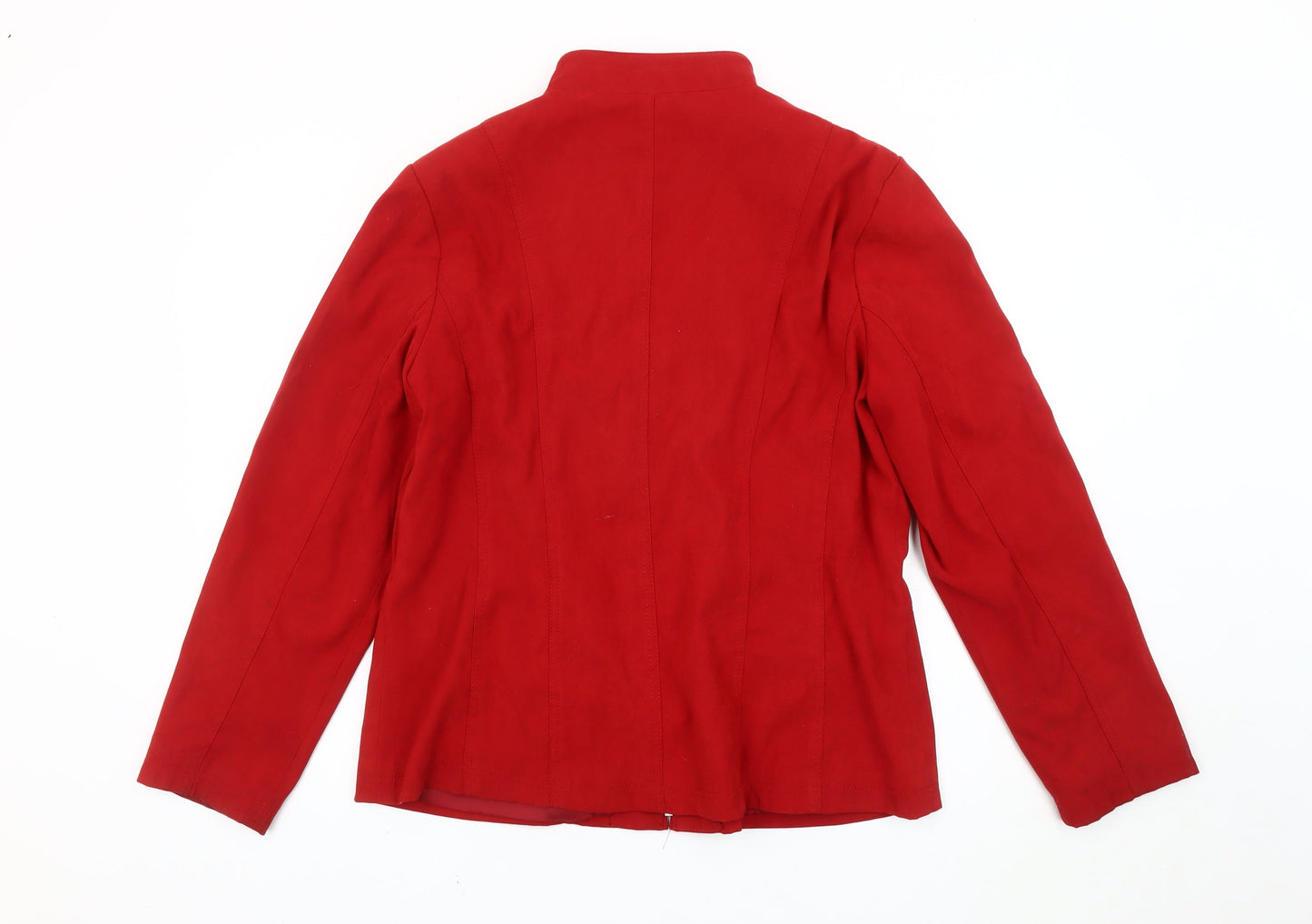 Womens UK Size 20 Alexara Red Basic Jacket