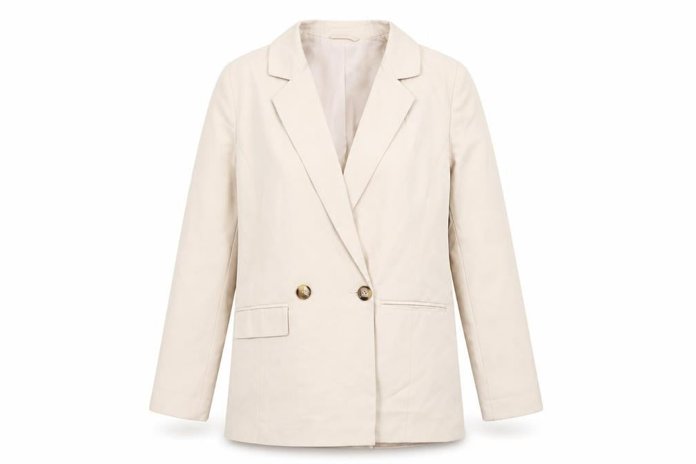 Womens UK Size 8 New Look Regular Beige Blazer