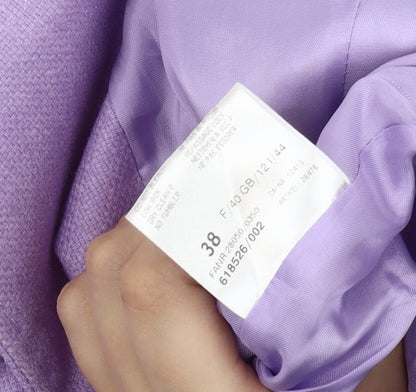 Basler Black Label Women’s Purple Blazer Size 12 Tailored Jacket