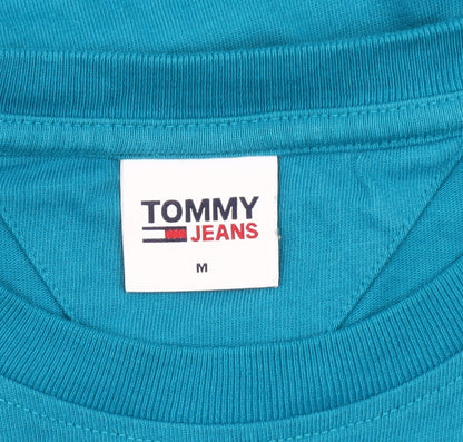 Tommy Hilfiger Men’s Blue M Regular Fit Logo T-Shirt