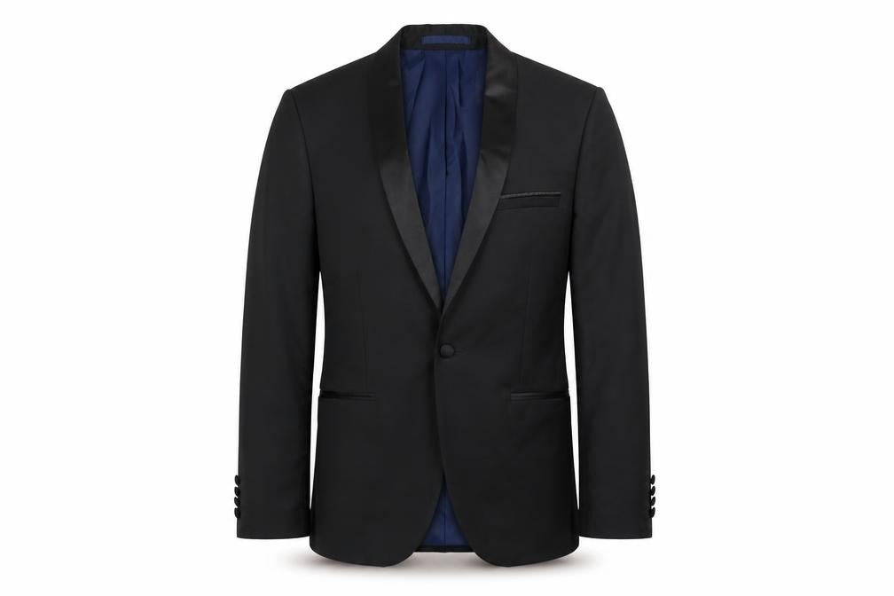 Mens UK Size 38 Marks and Spencer Regular Black Suit Jacket