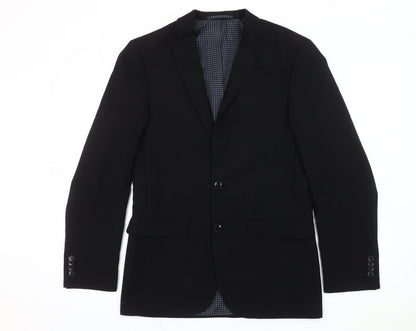 Mens UK Size 36 Taylor & Wright Regular Black Suit Jacket