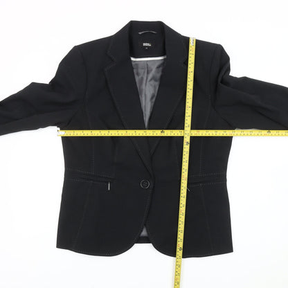 Marks and Spencer Womens Black Size 16 Blazer Jacket Workwear