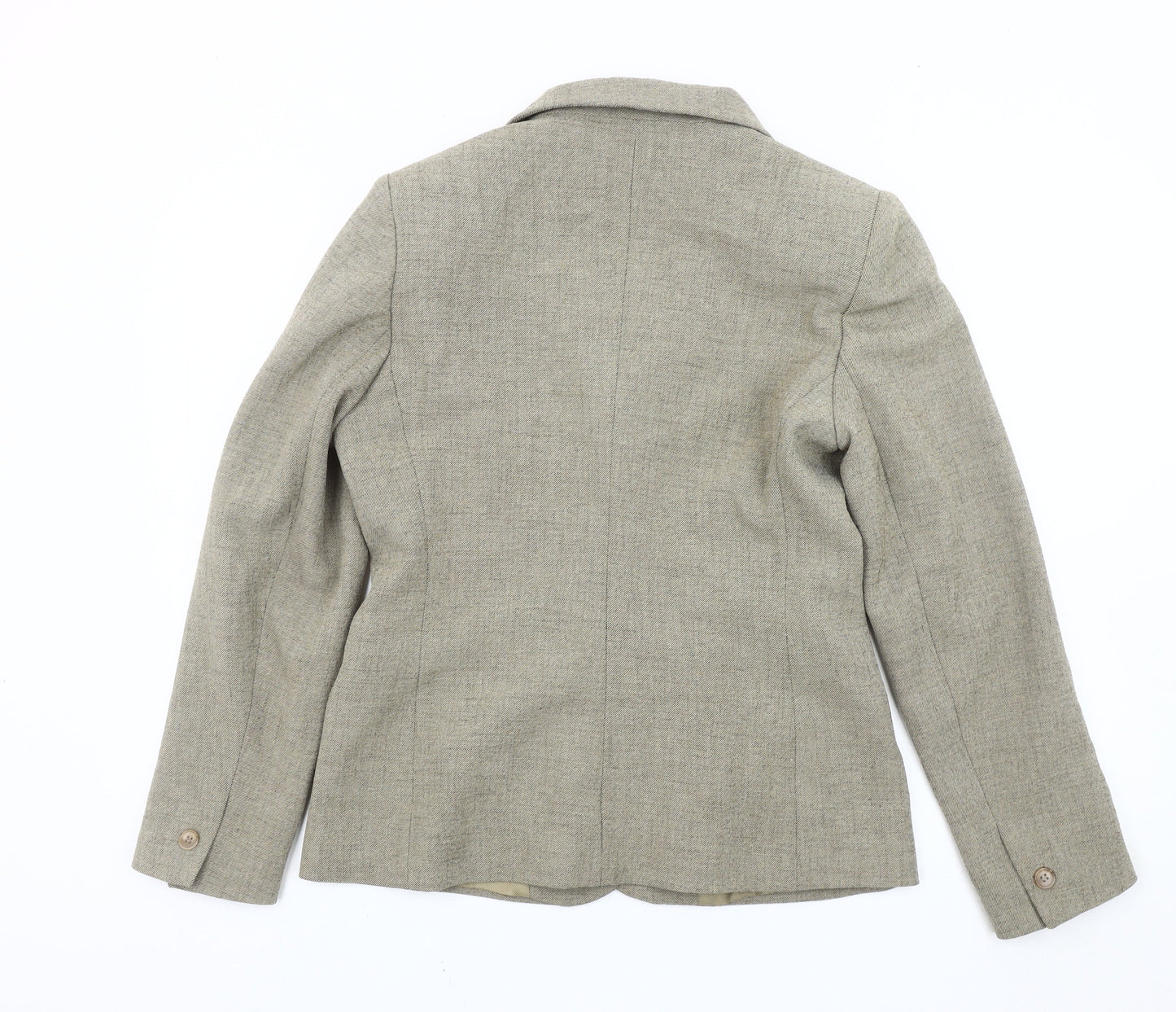 Womens UK Size 12 AMARANTO Regular Beige Blazer