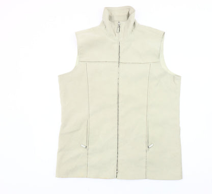 Womens UK Size L Joella Di Marco Beige Gilet