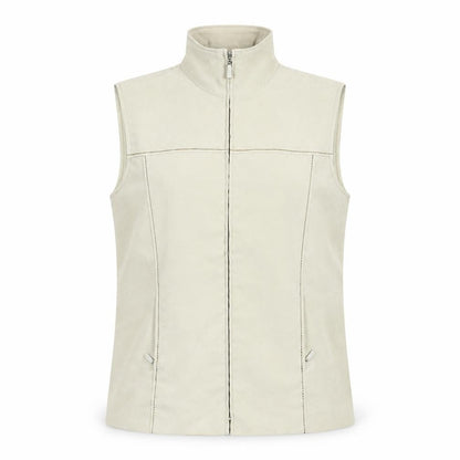Womens UK Size L Joella Di Marco Beige Gilet