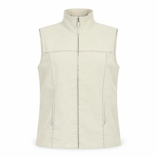 Womens UK Size L Joella Di Marco Beige Gilet