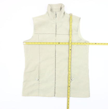 Womens UK Size L Joella Di Marco Beige Gilet