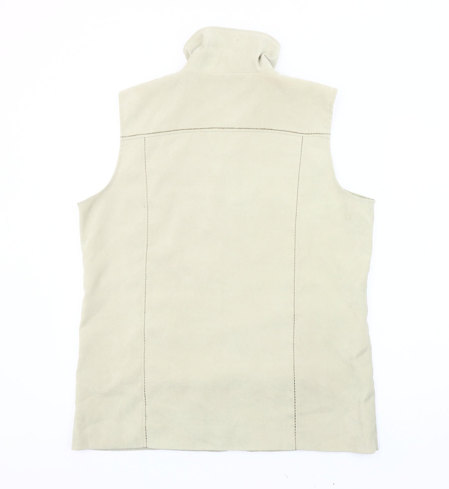 Womens UK Size L Joella Di Marco Beige Gilet