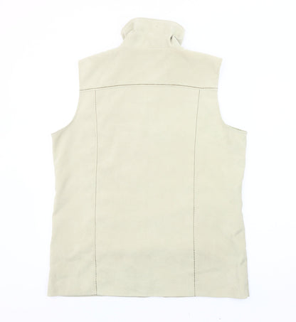 Womens UK Size L Joella Di Marco Beige Gilet