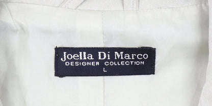 Womens UK Size L Joella Di Marco Beige Gilet