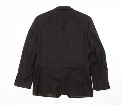 Mens UK Size 40 French Connection Regular Brown Suit Jacket