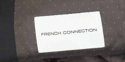 Mens UK Size 40 French Connection Regular Brown Suit Jacket