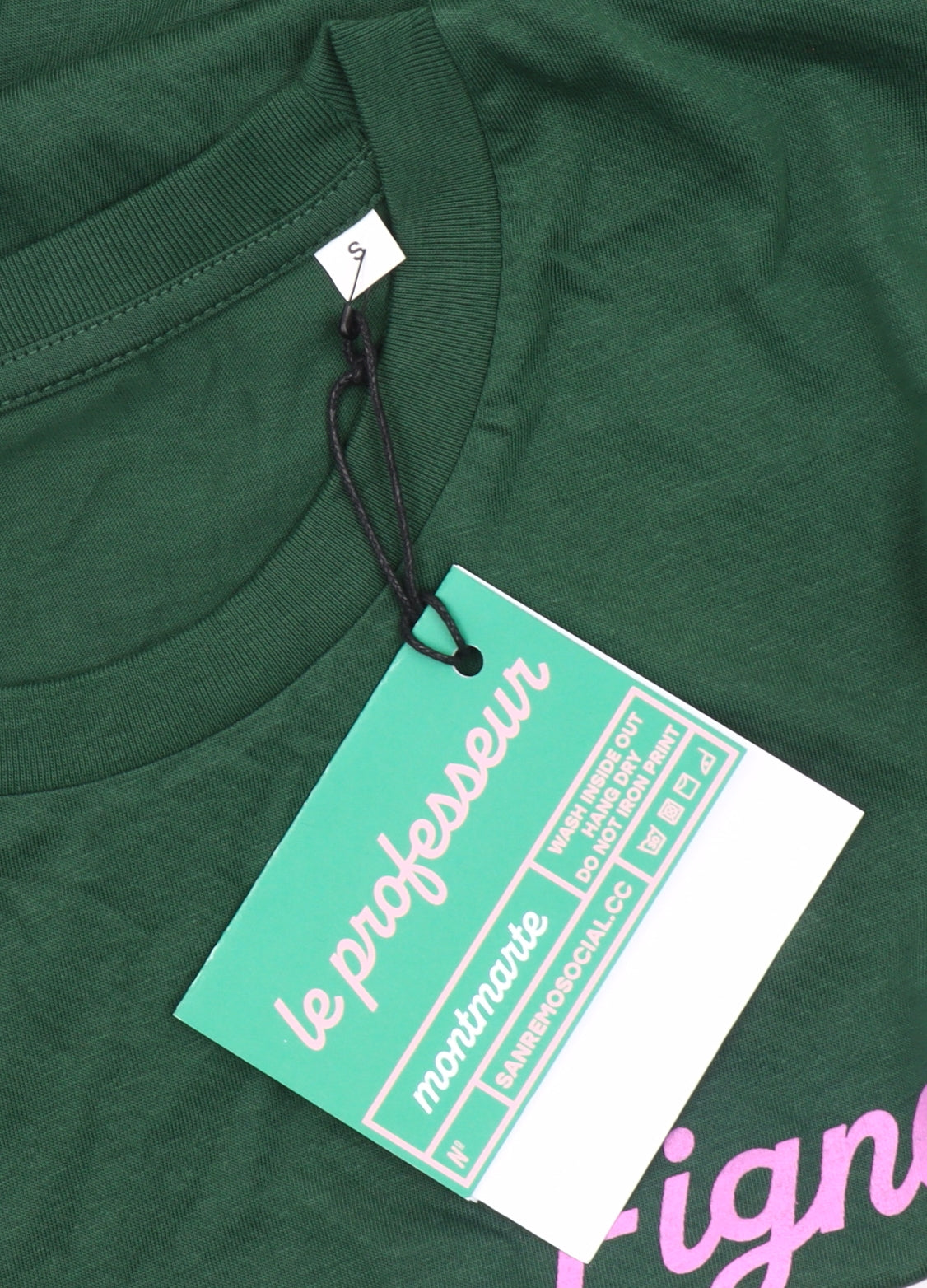 Stanley/Stella Men’s Green S Graphic Logo Cotton T-Shirt