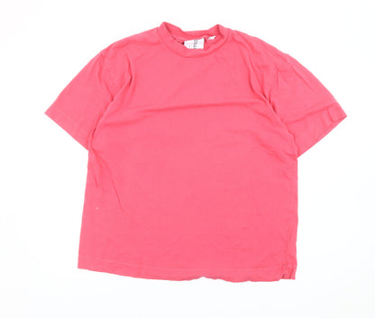 Mens UK Size L COLLUSION Pink  T-Shirt