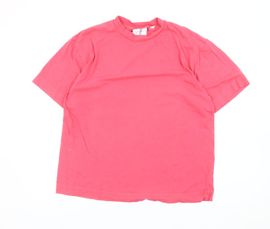 Mens UK Size L COLLUSION Pink  T-Shirt