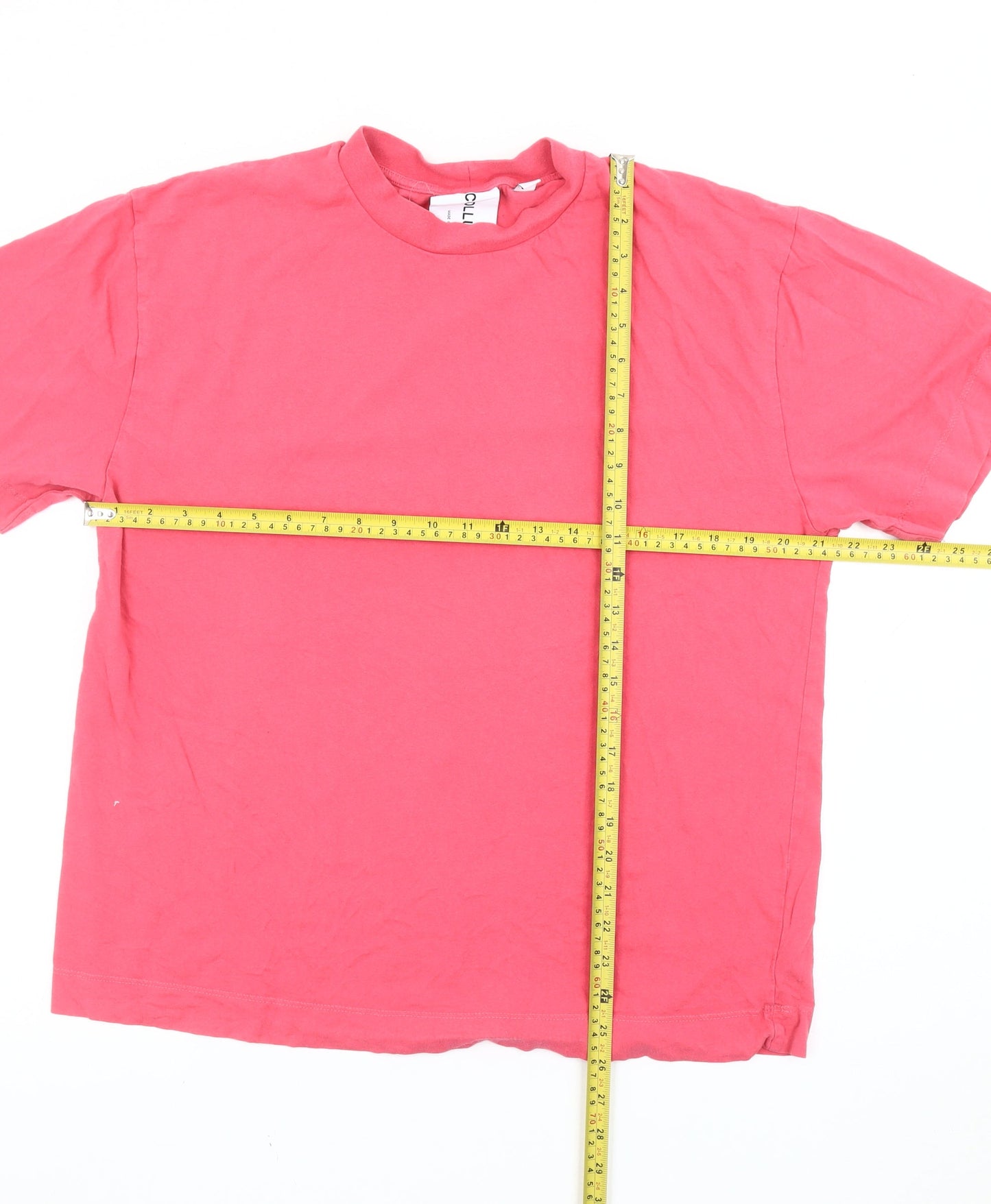 Mens UK Size L COLLUSION Pink  T-Shirt