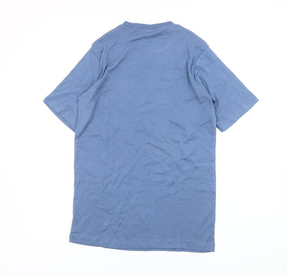 Mens UK Size M Cotton Traders Blue  T-Shirt