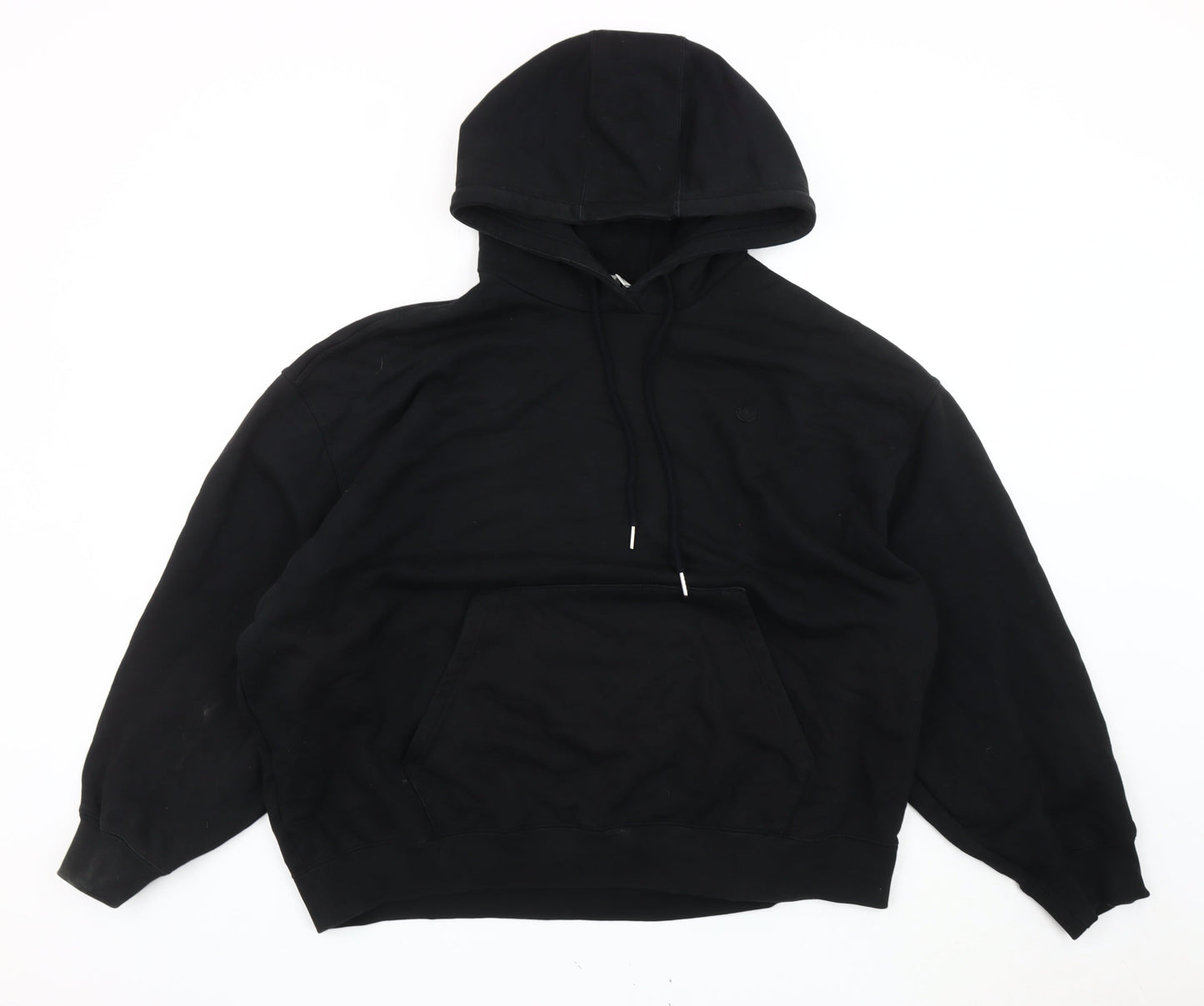 Adidas Womens Black Size 20 Pullover Hoodie Sweatshirt