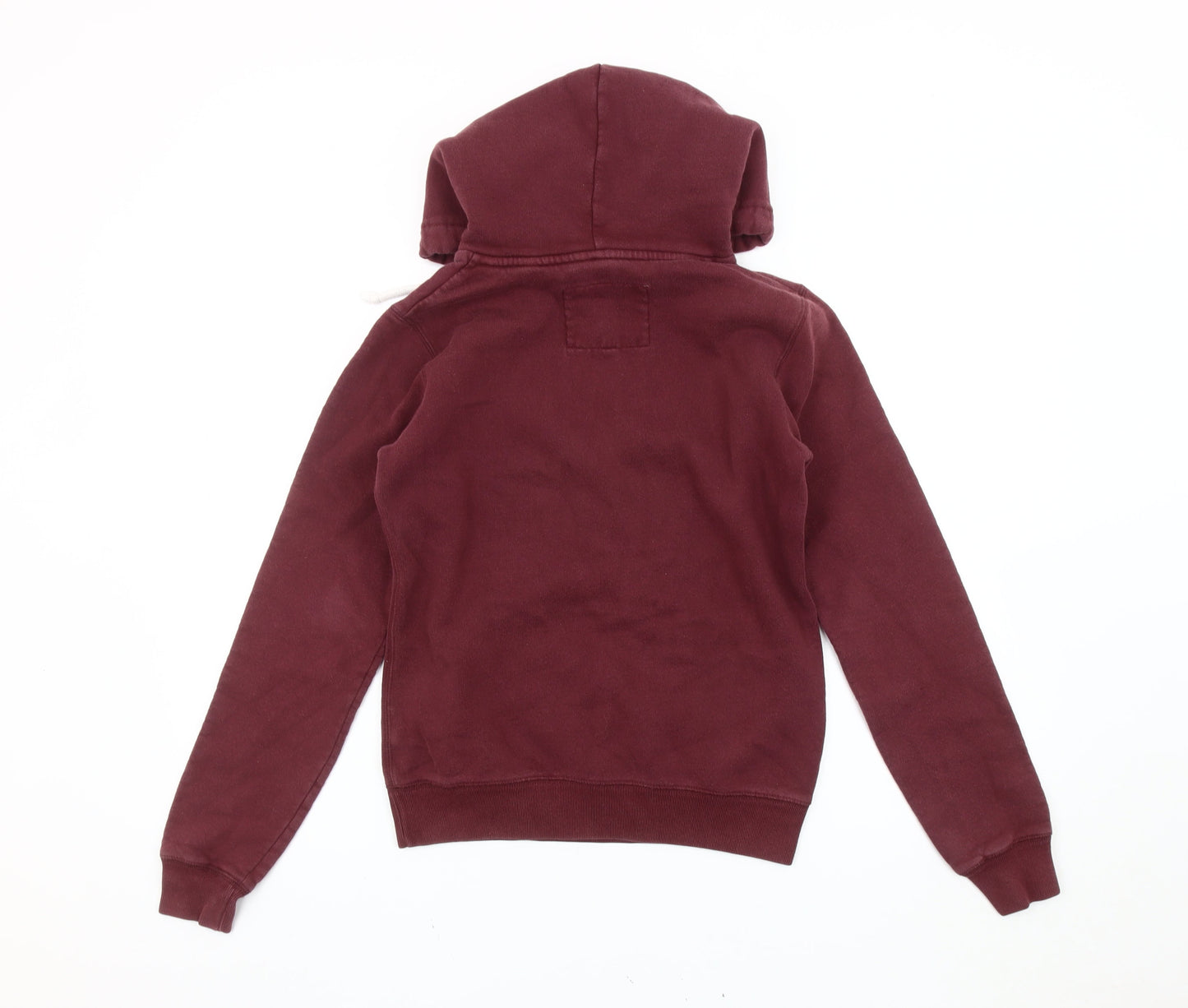Womens UK Size 8 Jack Wills Red Pullover Hoodie