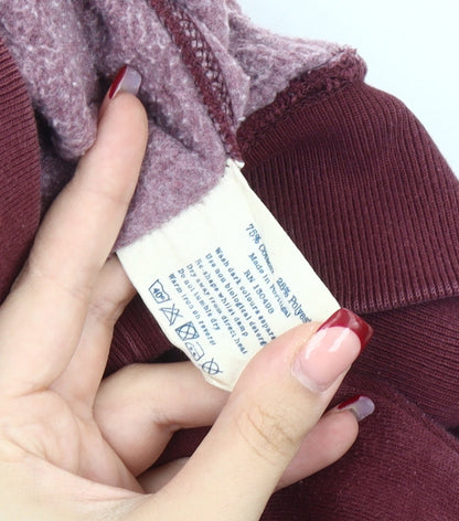 Womens UK Size 8 Jack Wills Red Pullover Hoodie