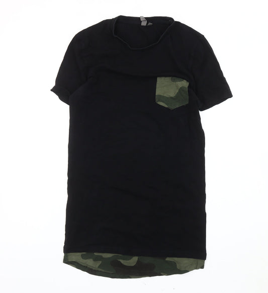 Mens UK Size M ASOS Black  T-Shirt