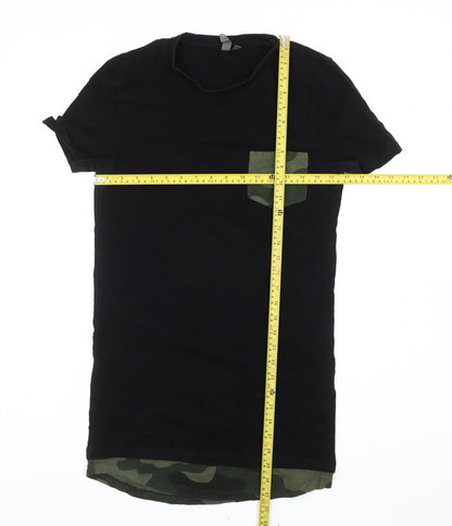 Mens UK Size M ASOS Black  T-Shirt