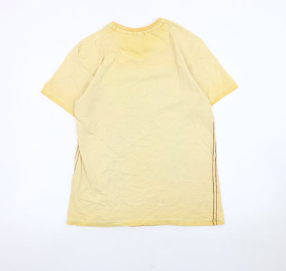Joe Browns Men's Yellow Graphic Music T-Shirt Size S