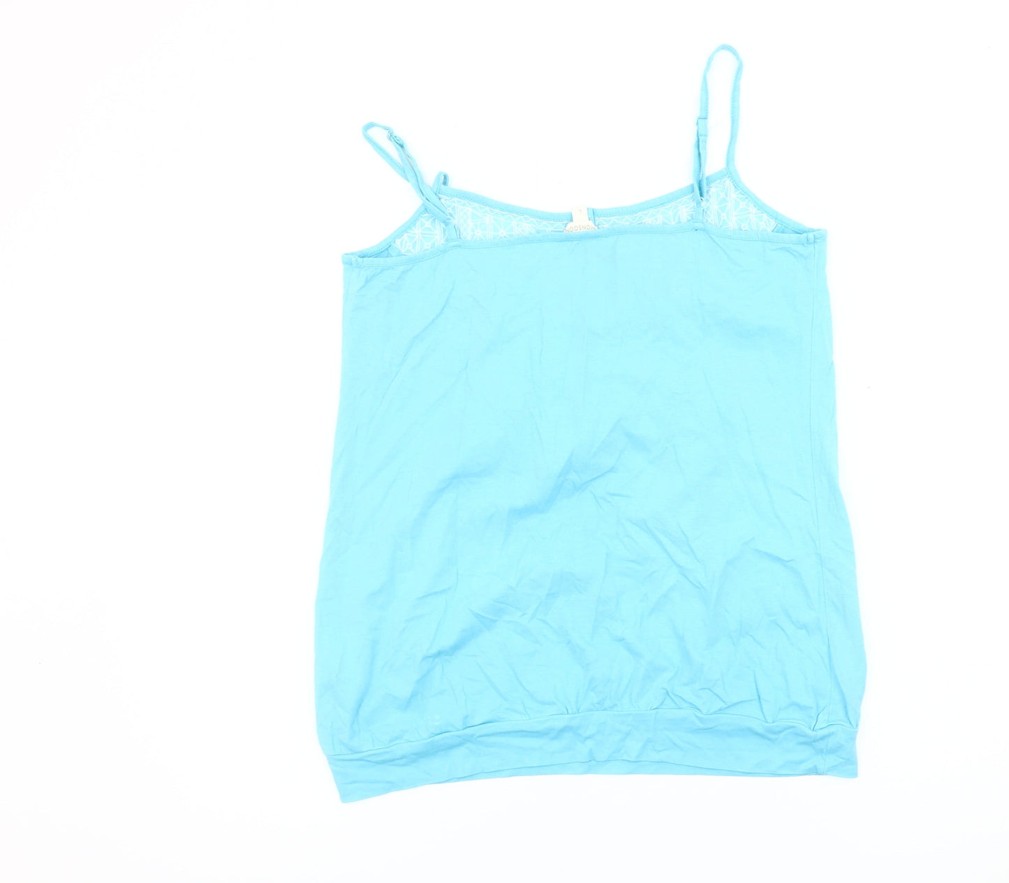 Womens UK Size L Monsoon Blue Camisole Tank