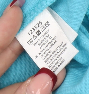 Womens UK Size L Monsoon Blue Camisole Tank