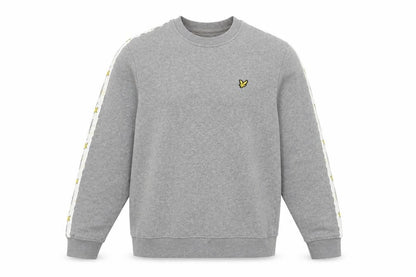 Mens UK Size M Lyle & Scott Grey Pullover Sweatshirt