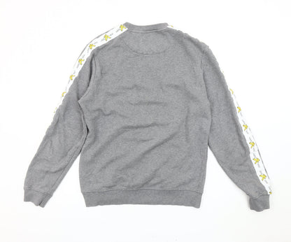 Mens UK Size M Lyle & Scott Grey Pullover Sweatshirt
