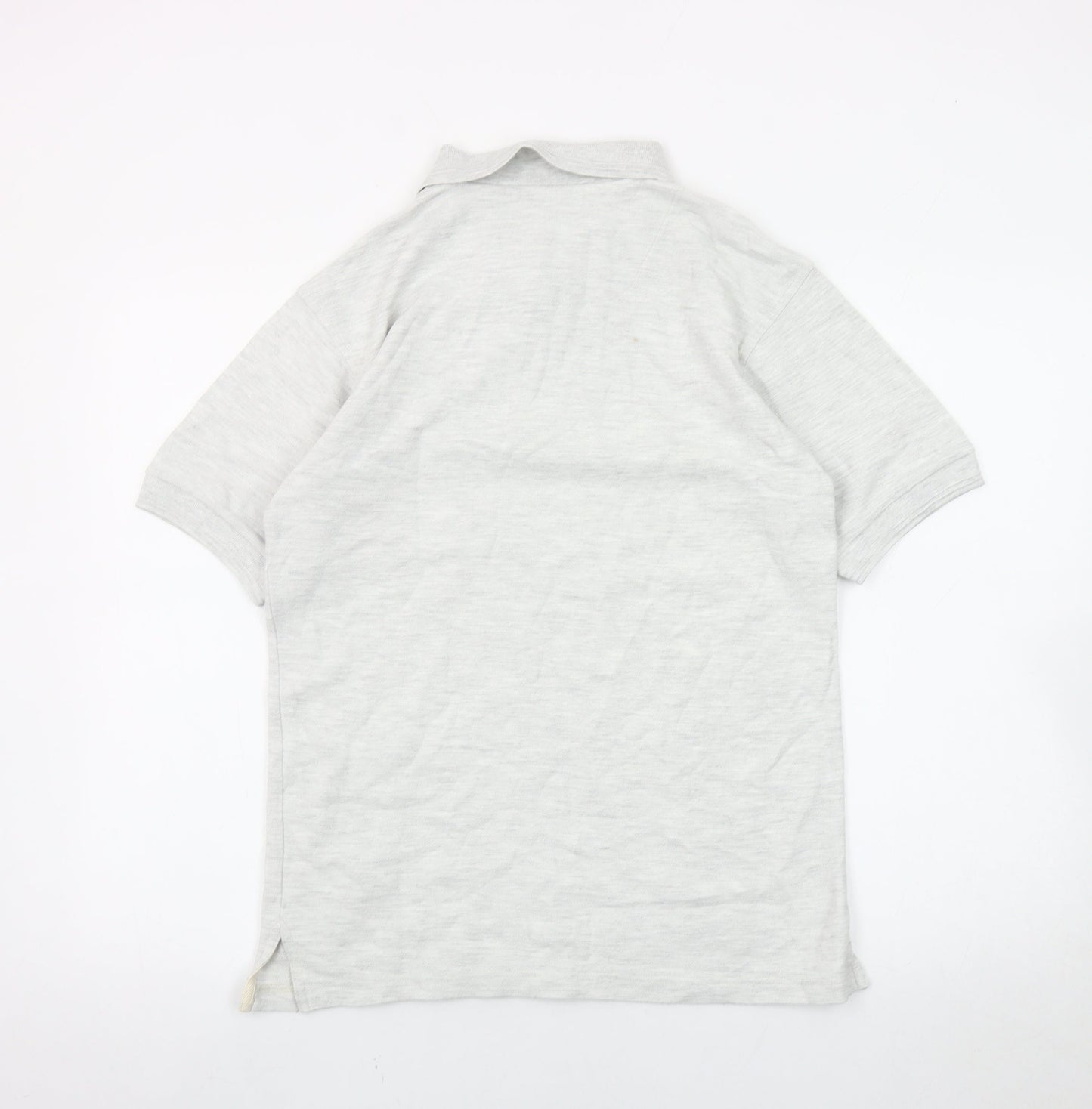 The Disney Store Men’s Grey Polo Shirt S Embroidered Mickey Logo