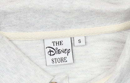 The Disney Store Men’s Grey Polo Shirt S Embroidered Mickey Logo