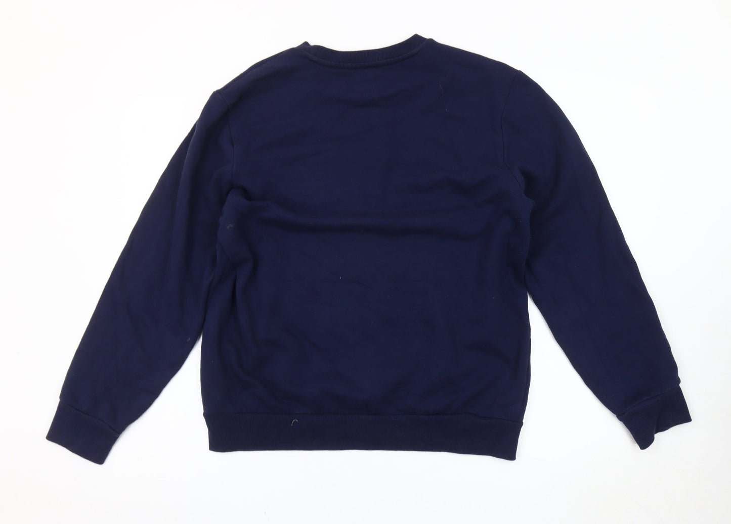 True Religion Men’s Blue Medium Pullover Sweatshirt Graphic Logo