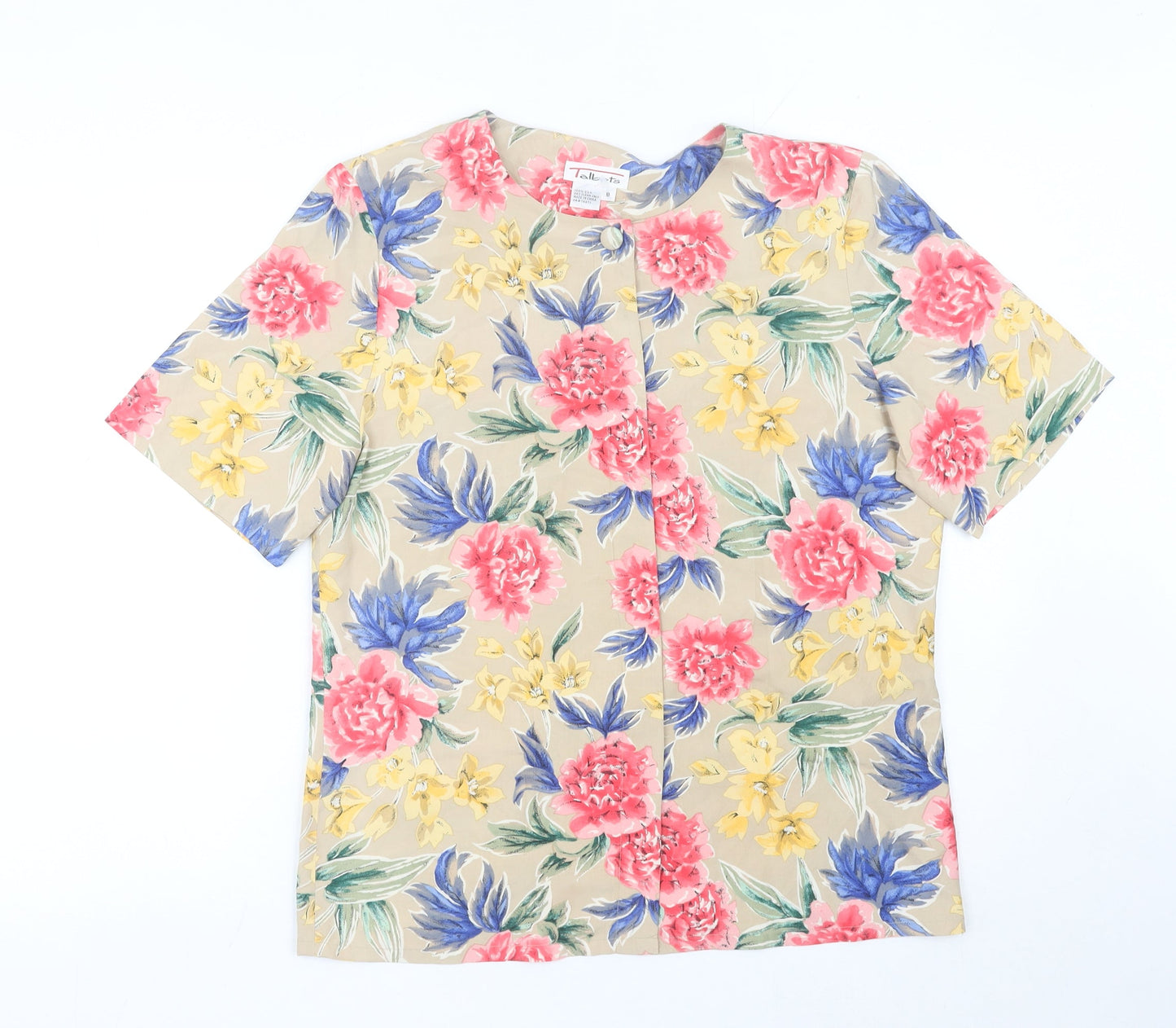 Womens UK Size 8 Talbots Multicoloured Basic Blouse