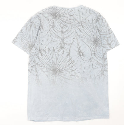 Womens UK Size L NEXT Blue Basic T-Shirt