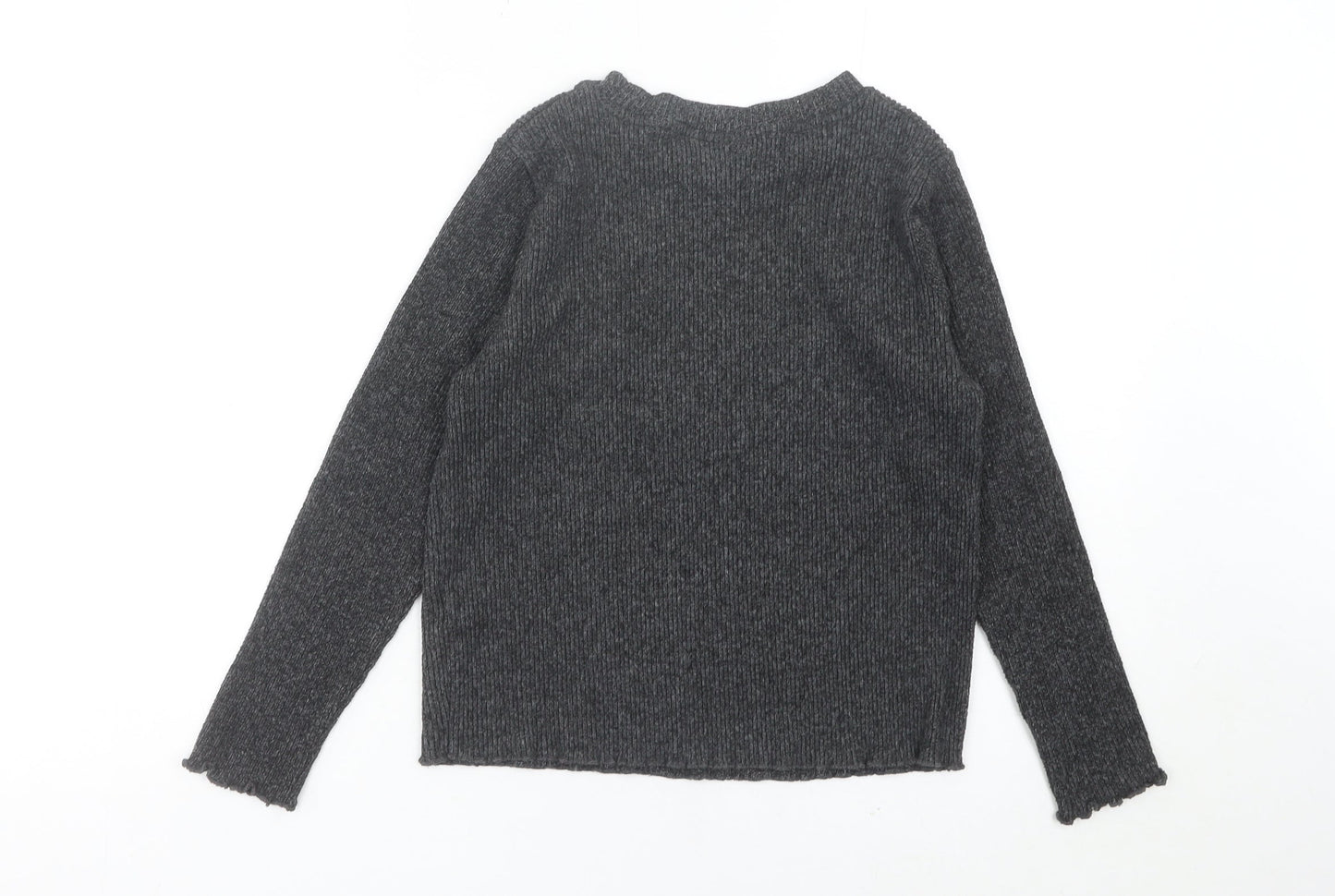 Womens UK Size 1214 Disney Grey Basic T-Shirt