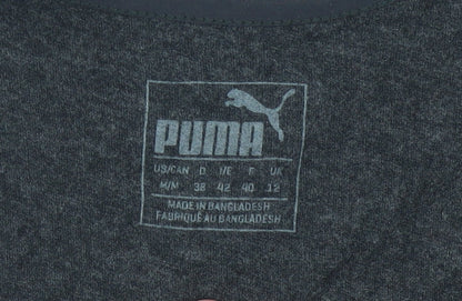 Puma Womens Grey Tank Top Size 12 Activewear Gym Yoga Sports