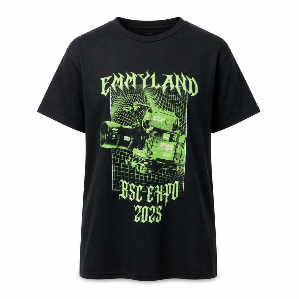Mens UK Size L Gildan Black  T-Shirt