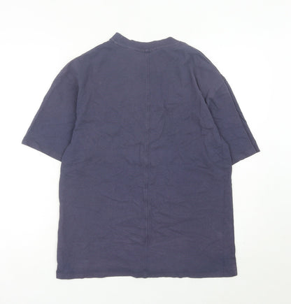 Mens UK Size XS COLLUSION Blue  T-Shirt