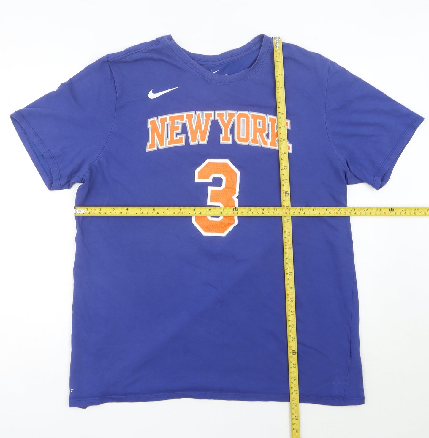 Nike Men's XL Blue NBA New York Knicks Hardaway Jr T-Shirt