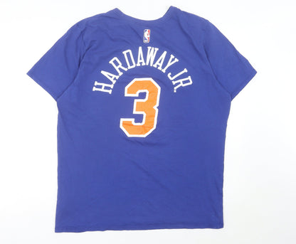 Nike Men's XL Blue NBA New York Knicks Hardaway Jr T-Shirt