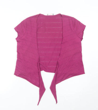 Womens UK Size 10 Marks and Spencer Pink Cardigan Jumper