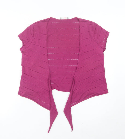 Womens UK Size 10 Marks and Spencer Pink Cardigan Jumper