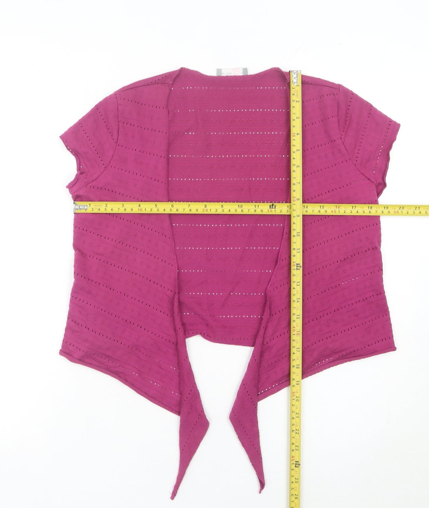 Womens UK Size 10 Marks and Spencer Pink Cardigan Jumper