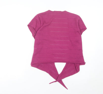 Womens UK Size 10 Marks and Spencer Pink Cardigan Jumper