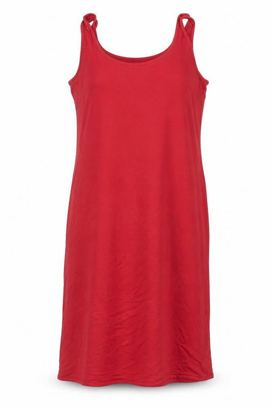 Marks and Spencer Women’s Red Tank Dress Size S Scoop Neck Sleeveless