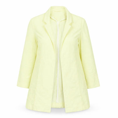 Womens UK Size UK 12 Miss Selfridge Regular Yellow Blazer
