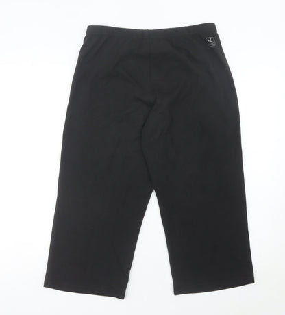 Decathlon Women’s Black Athletic Shorts Size 18 Cotton Blend